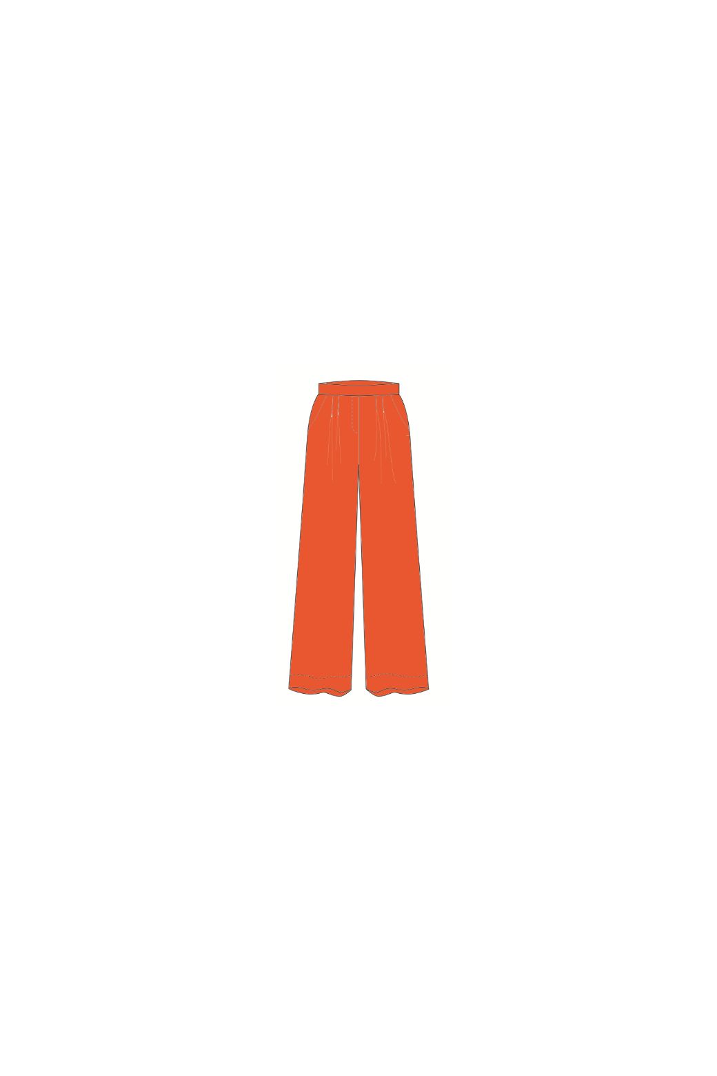 100 - Orange Penelope Madone Pants Pack Of 2
