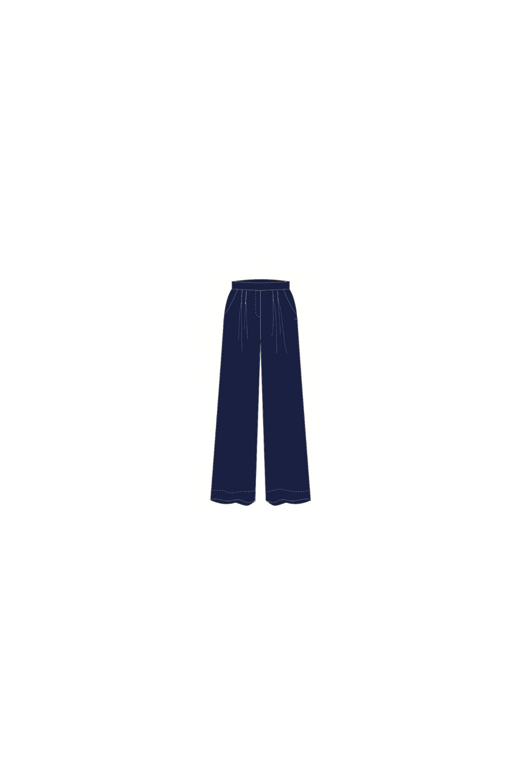 100 - Navy Penelope Madone Pants Pack Of 2