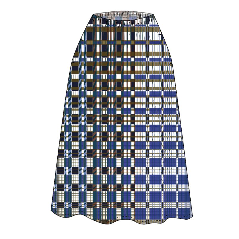 117 - Jupe Romeo Utopie Bleu Lot De 2