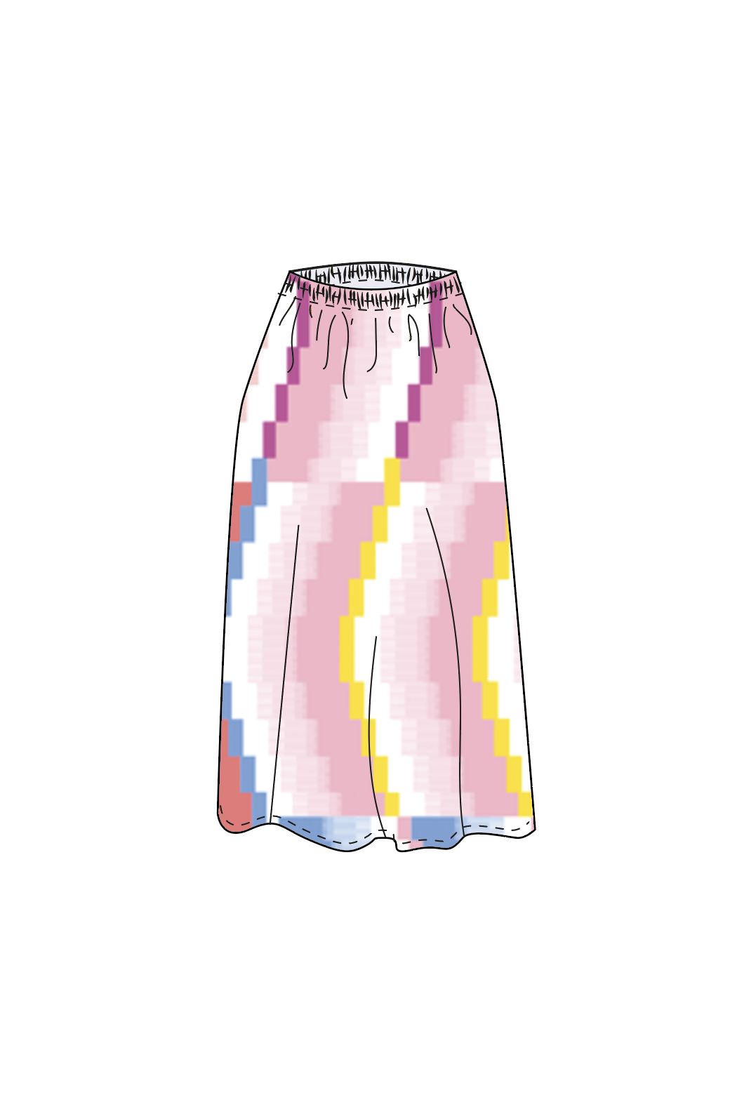 209 - Quartz Juliette Aurore Skirt Pack Of 2