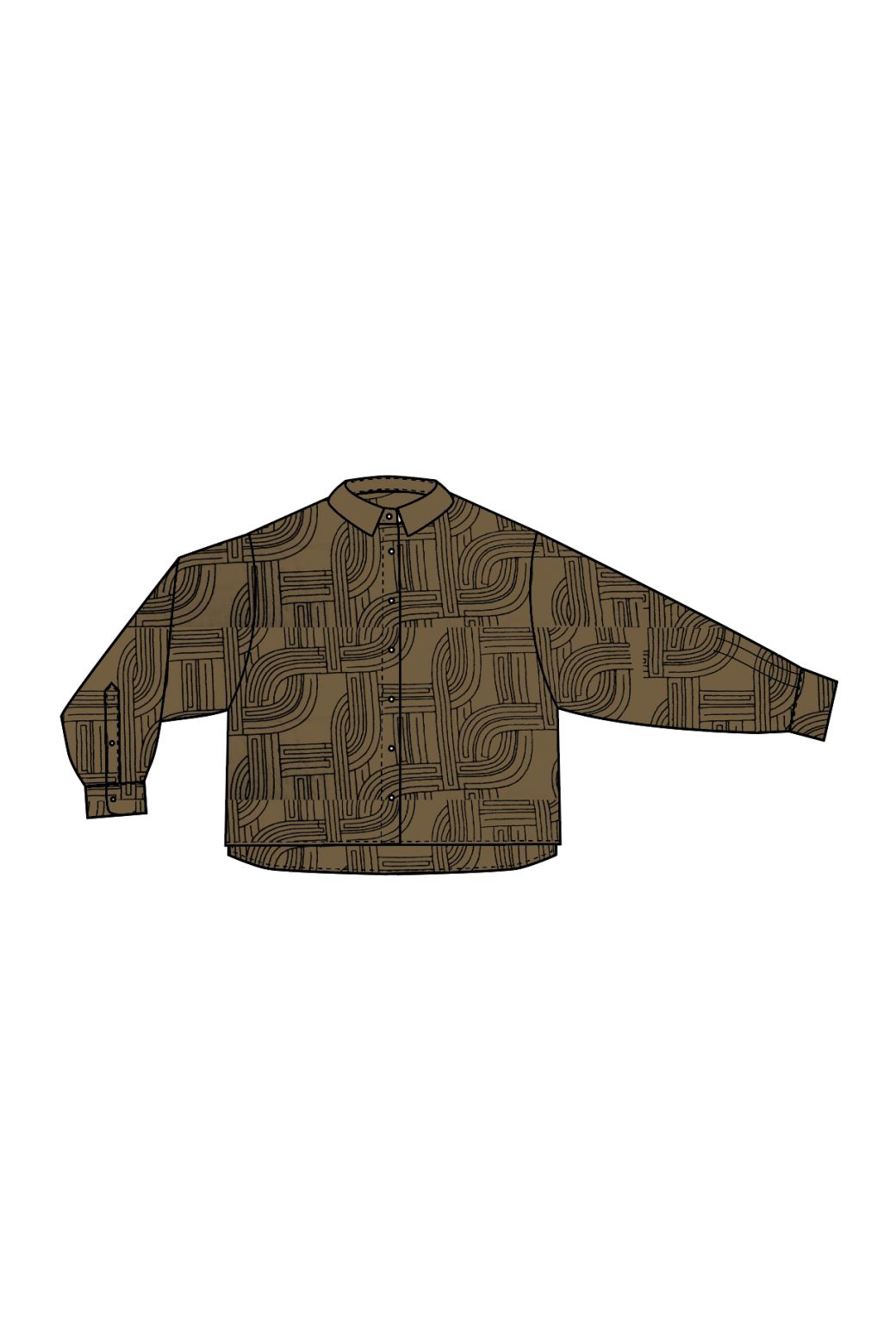 105 - Khaki Rosalie Cinetique Shirt Pack Of 2