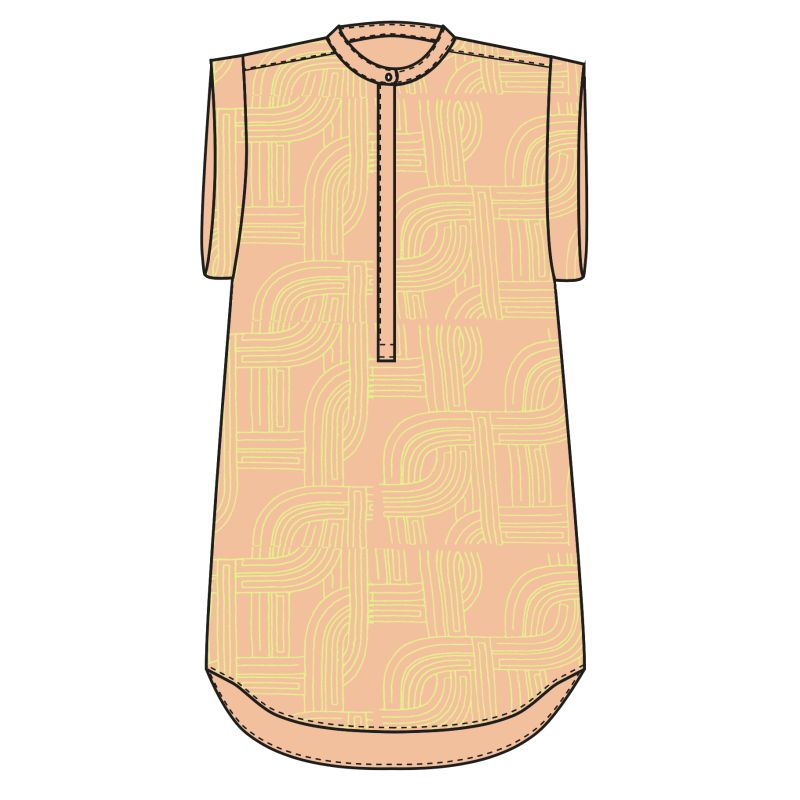 105 - Robe Syracuse Cinetique Peche Lot De 2