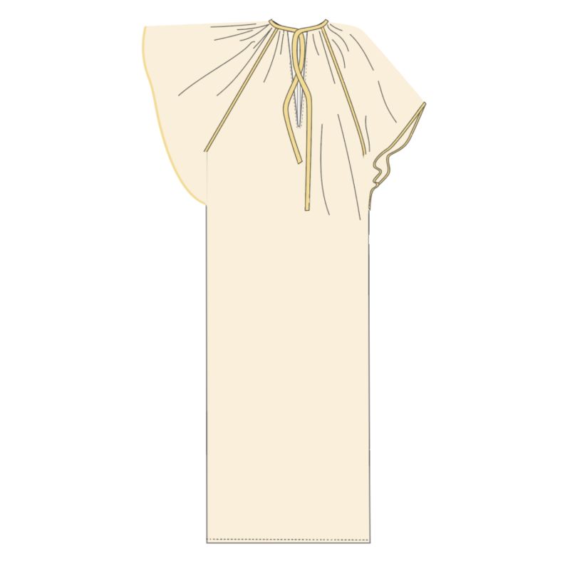 201 - Robe Beth Zephyr Ecru Lot De 2