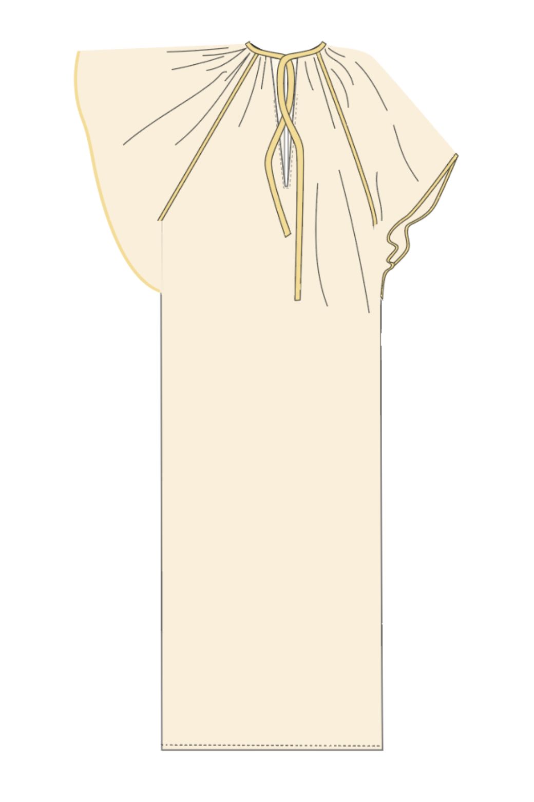 201 - Ecru Beth Zephyr Dress Pack Of 2