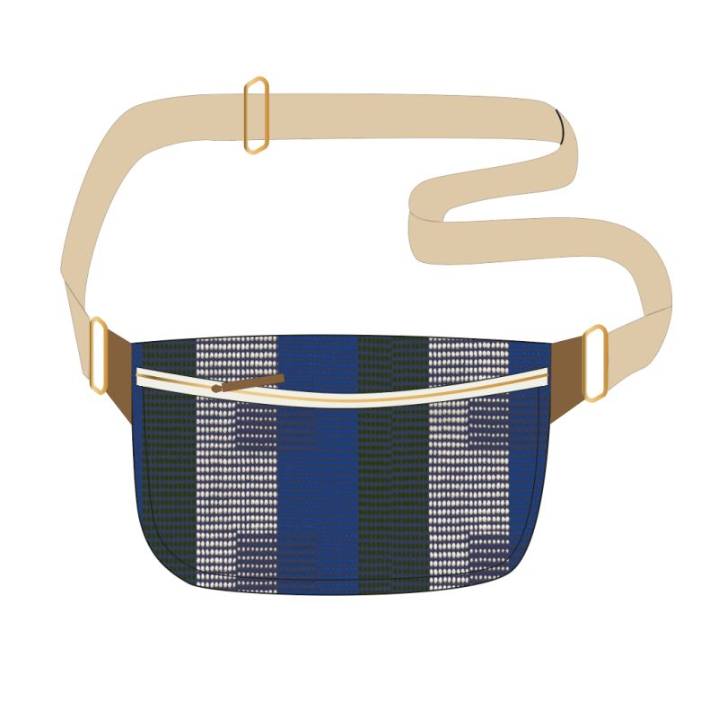 407 - Banane Chiara Pina Bleu Lot De 2