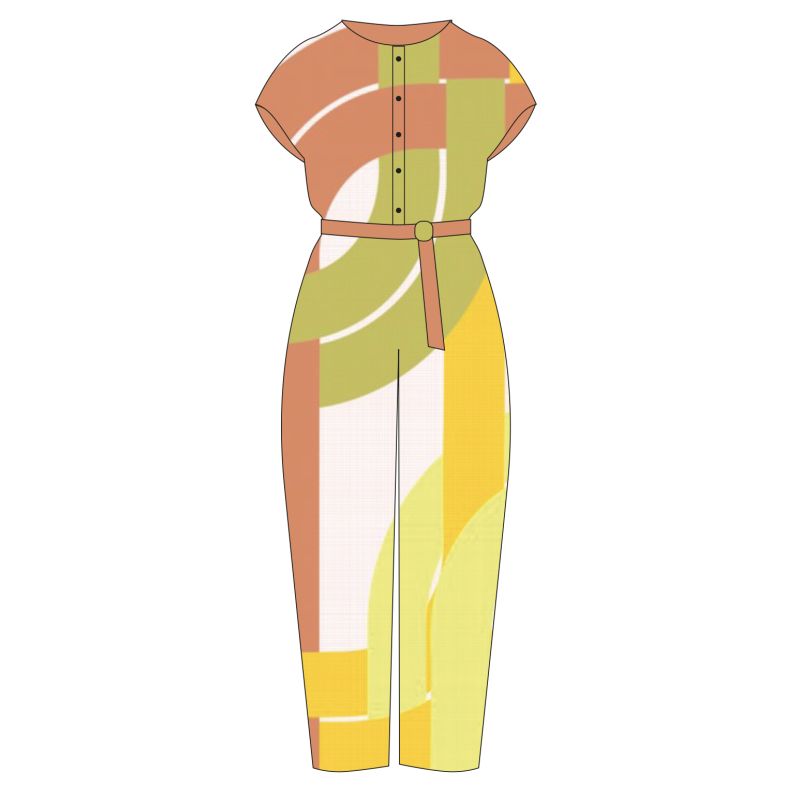 210 - Combinaison Messina Liane Citrine Lot De 2