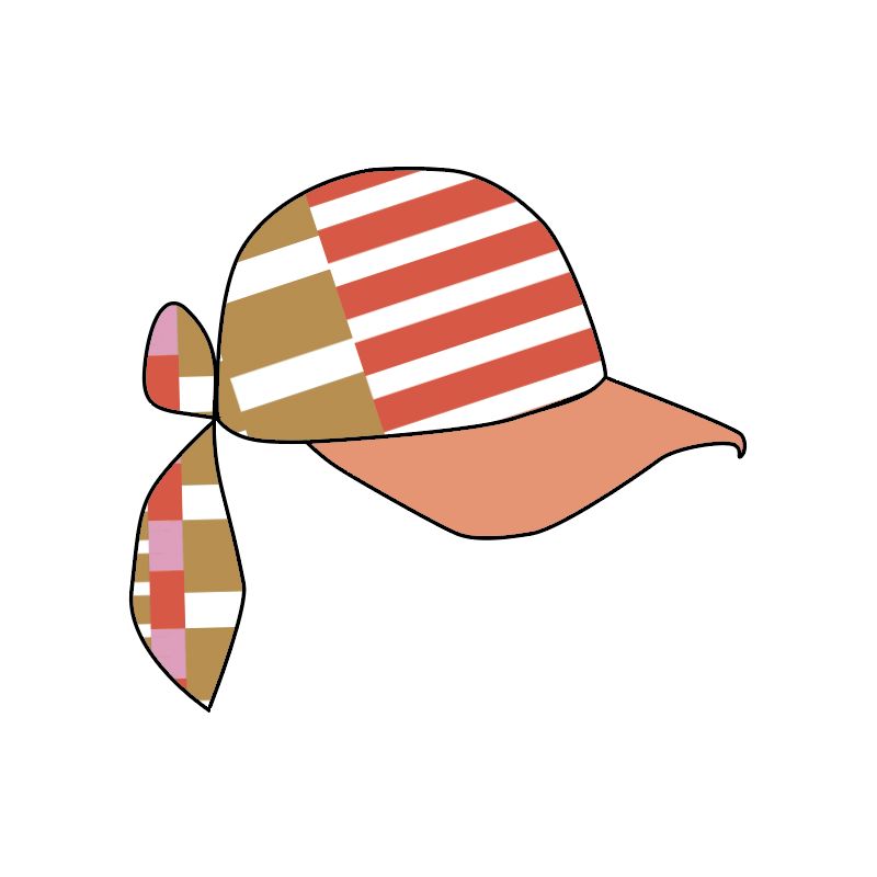 408 - Casquette JenaSol Blush Lot De 2