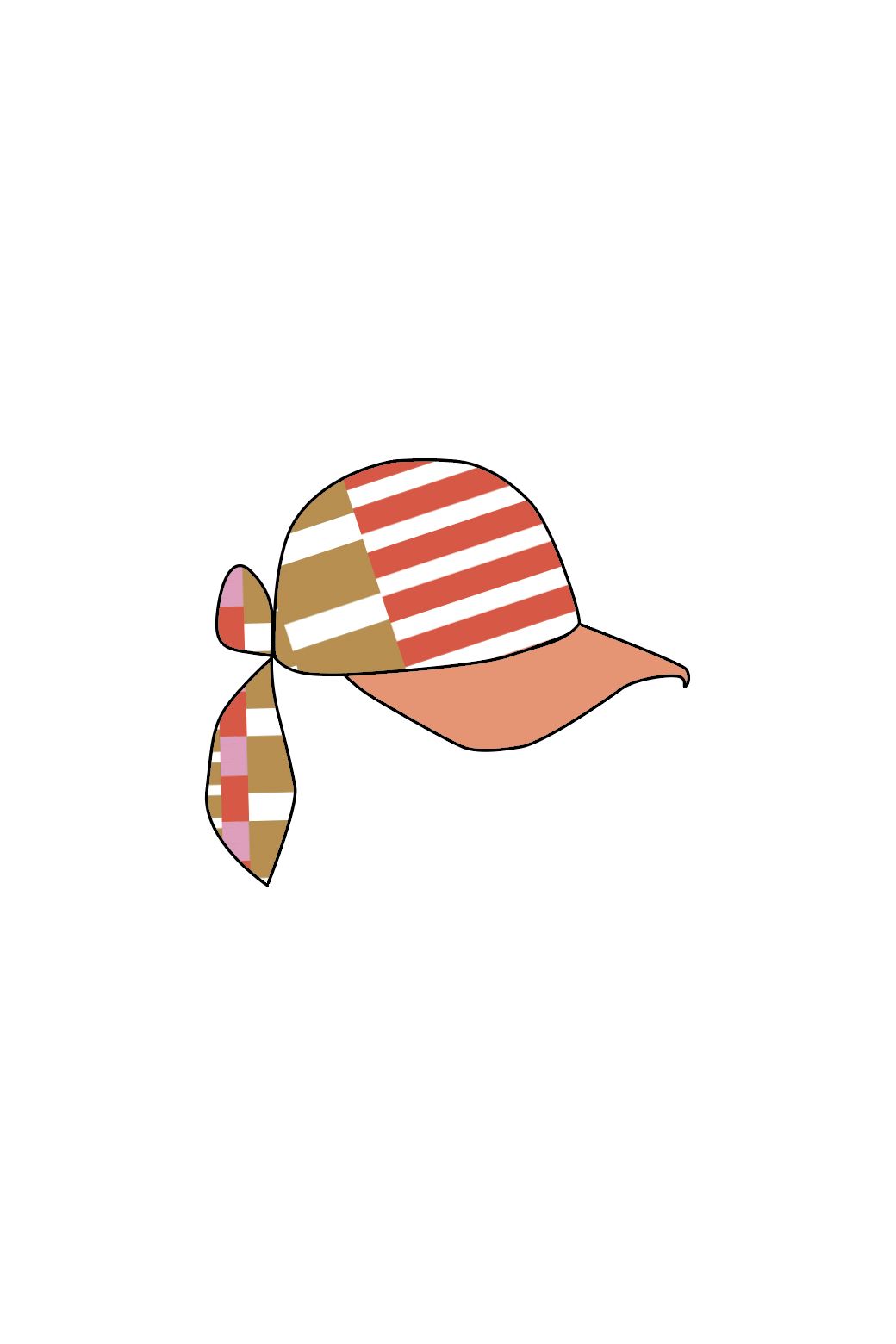 408 - Blush JenaSol Cap Pack Of 2