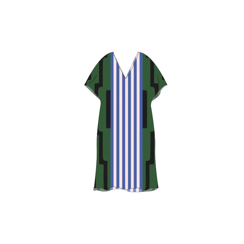 214 - Robe Elia Celeste Amazone Lot De 2