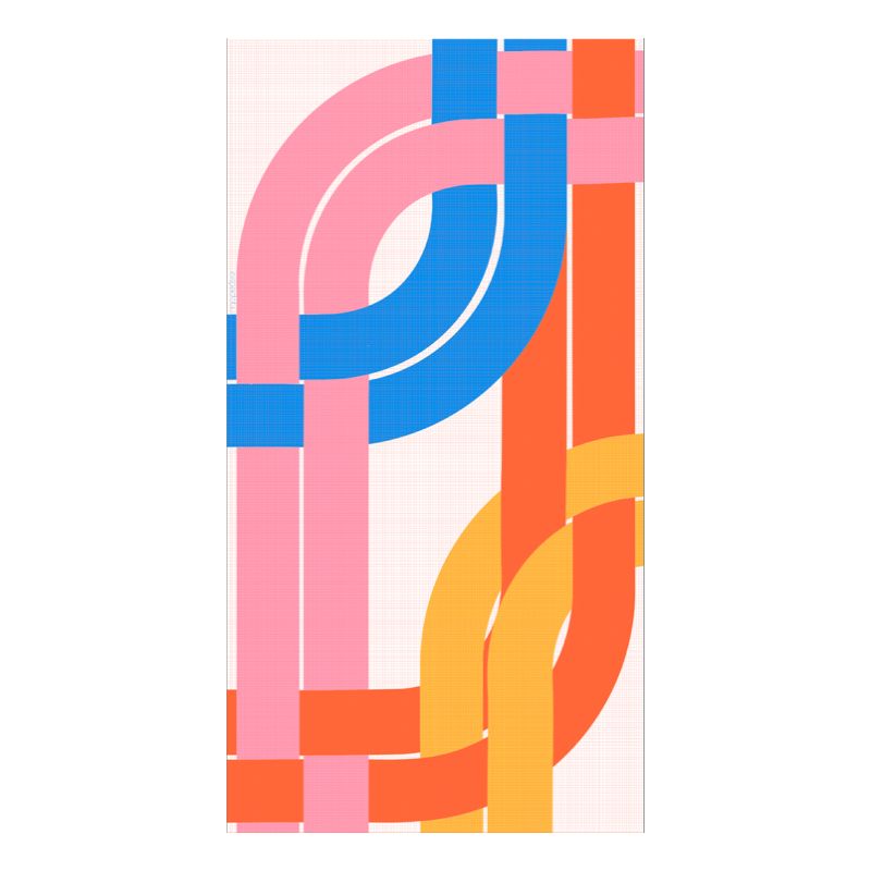 C - FoulardLiane Multico Lot De 2