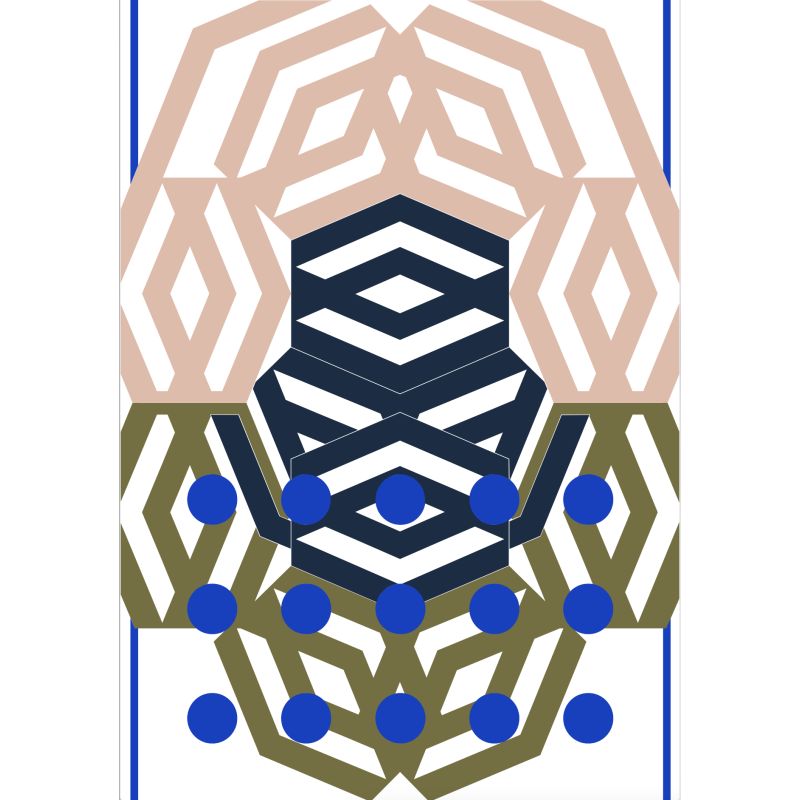 305 - Drap De PlageBloom Kaki Lot De 2