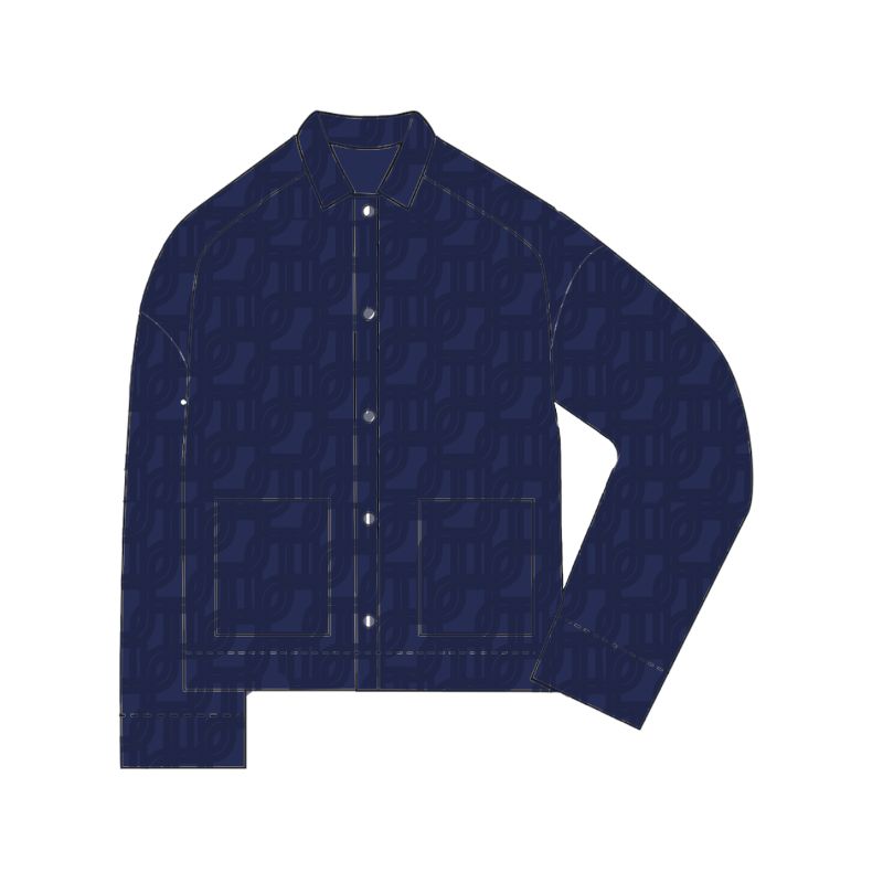 102 - Veste Mina Liane Marine Lot De 2