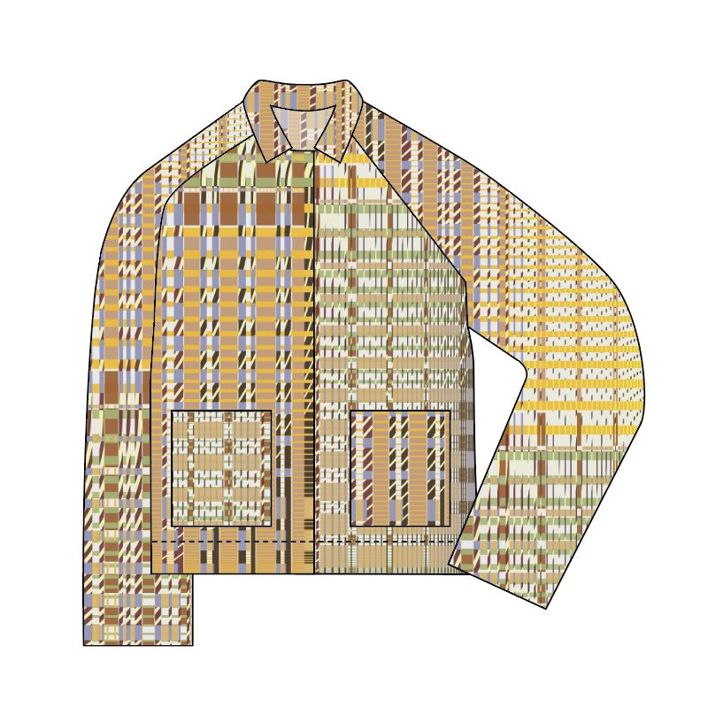 117 - Veste Mina Utopie Ambre Lot De 2