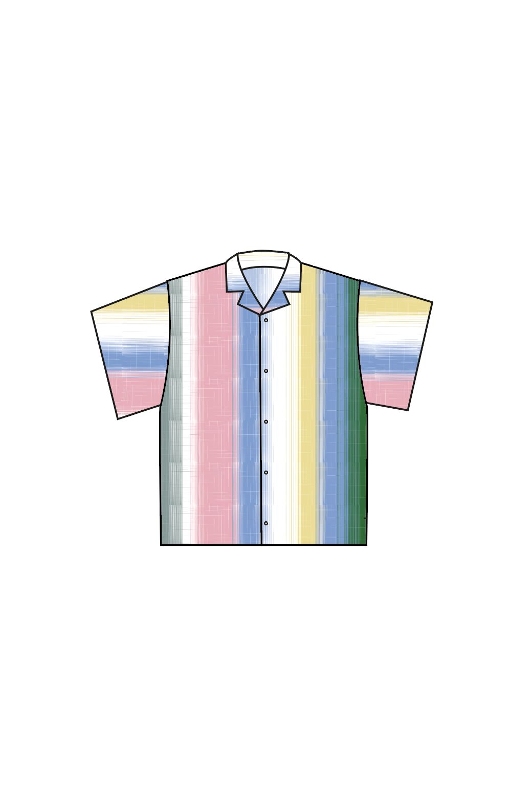 202 - Multicolor Homy Horizon Shirt Pack Of 2