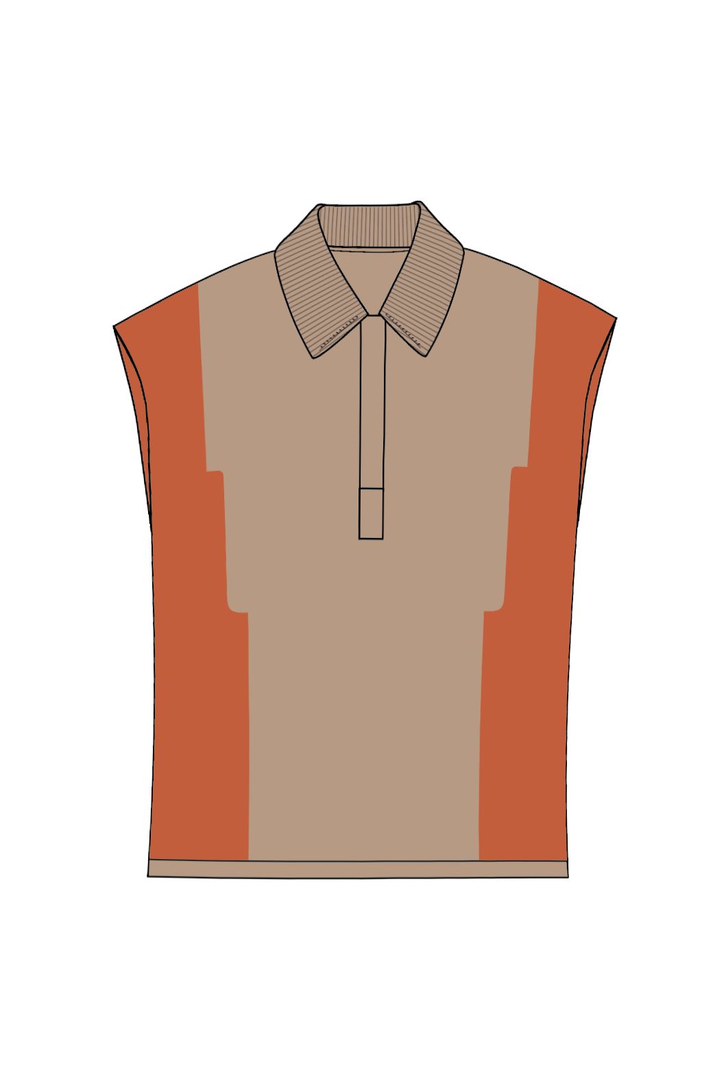 153 - Tan Ozzy Milos Polo Pack Of 2