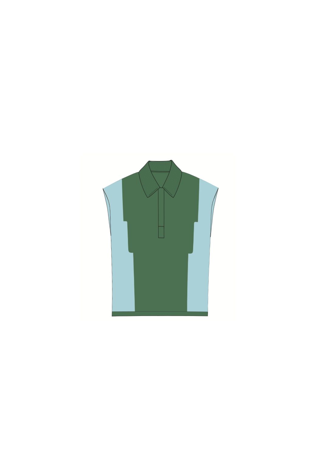 153 - Green Ozzy Milos Polo Pack Of 2