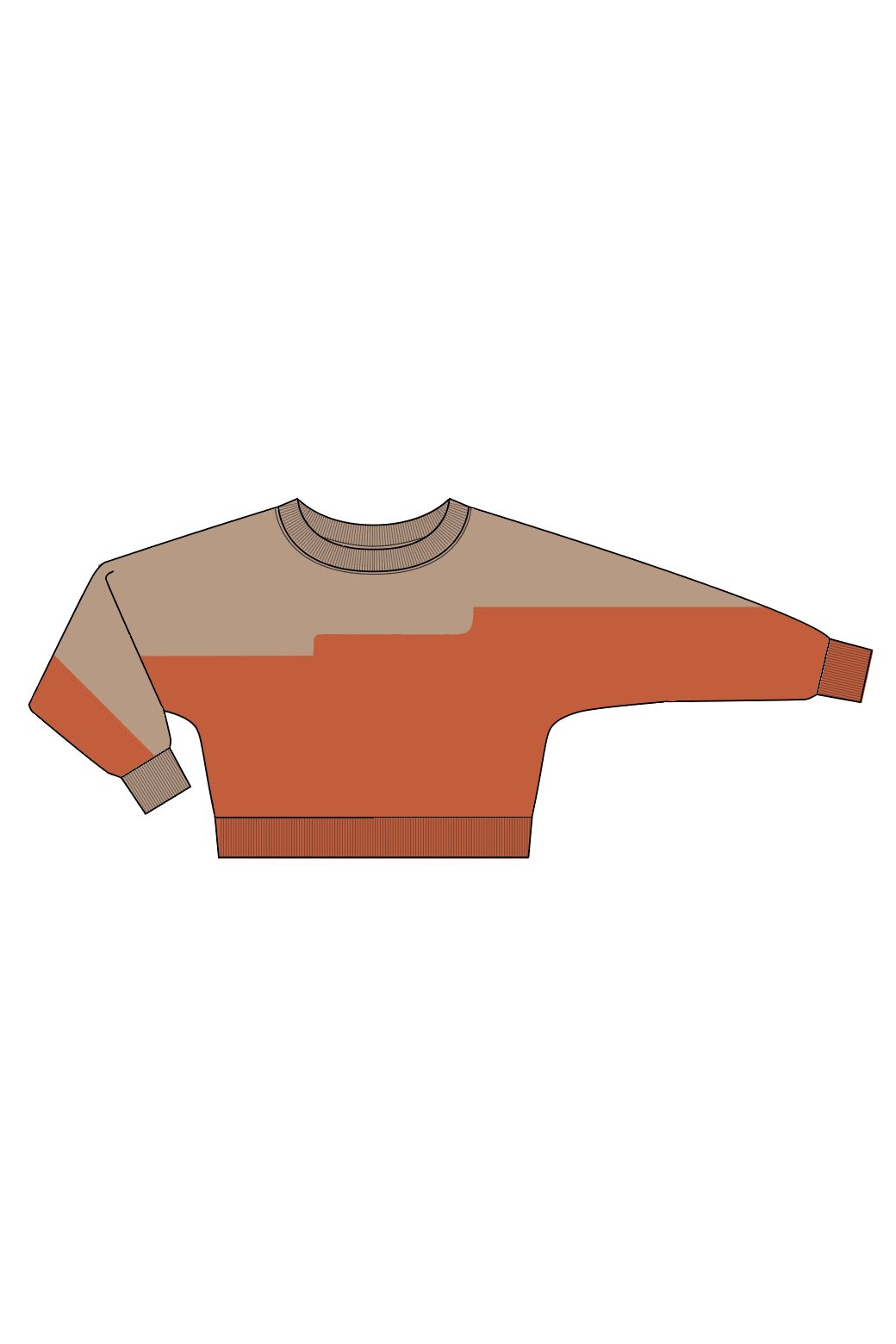 153 - Tan Eliott Milos Sweater Pack Of 2