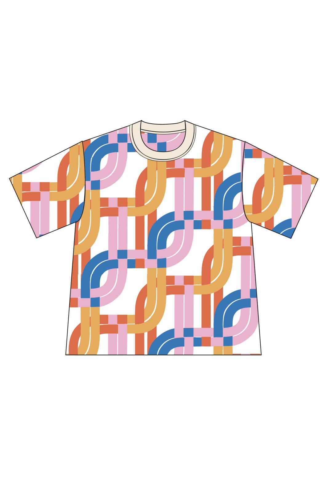 158 - Multicolor Adam Liane Top Pack Of 2
