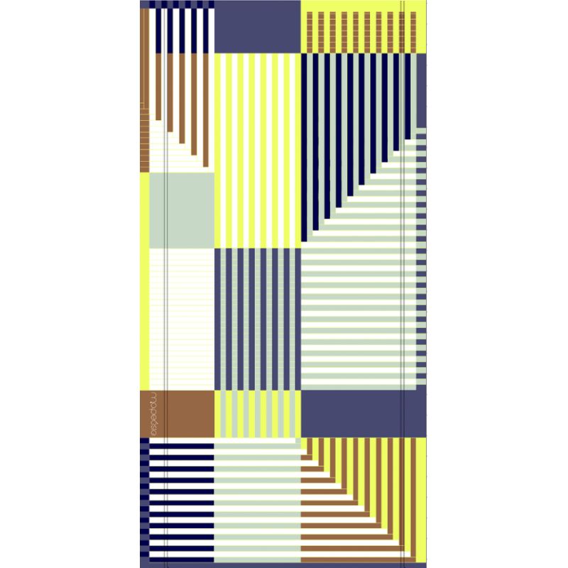 300 - Drap De PlageRiviera Lime Lot De 2