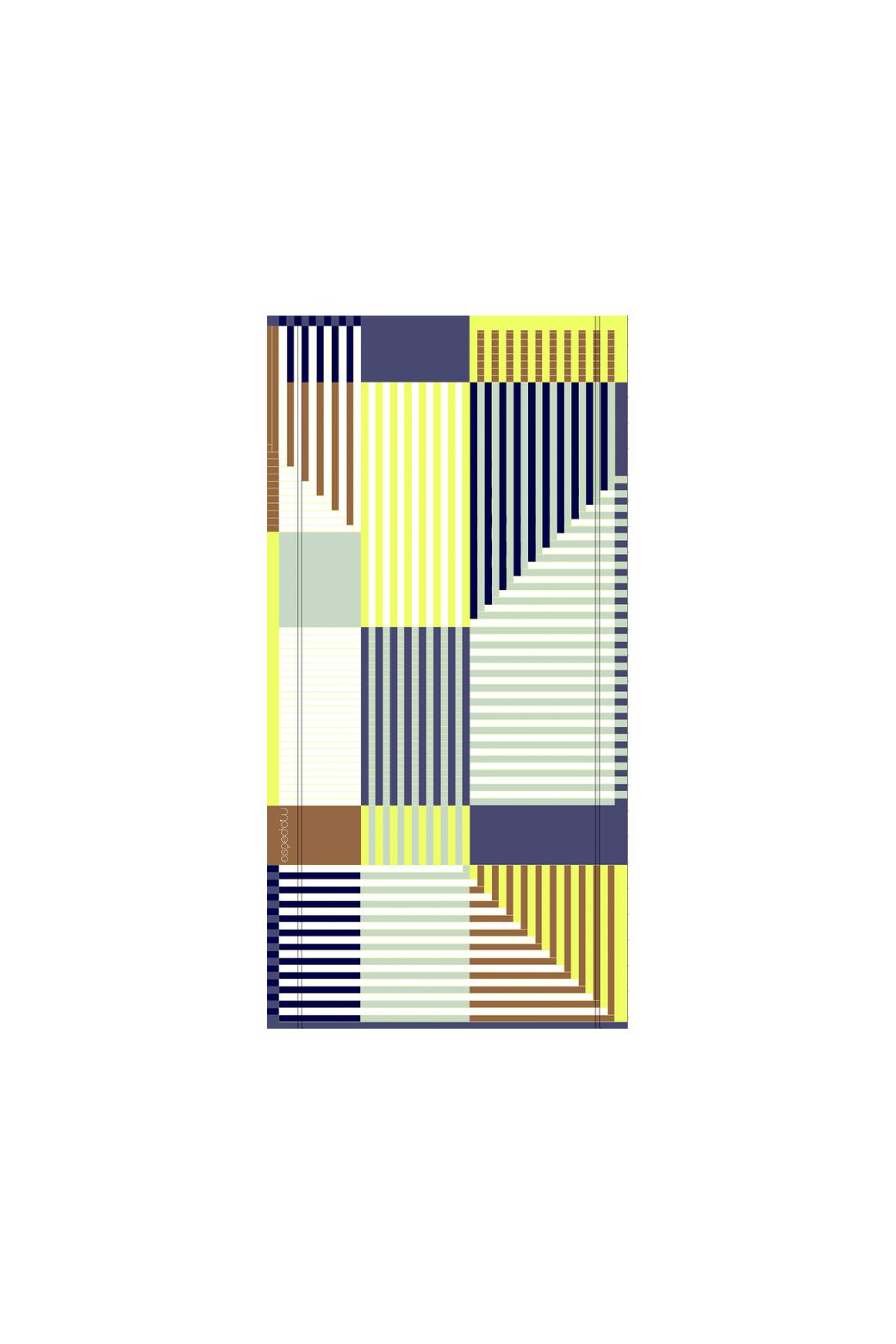 300 - LimeRiviera Beach Towel Pack Of 2