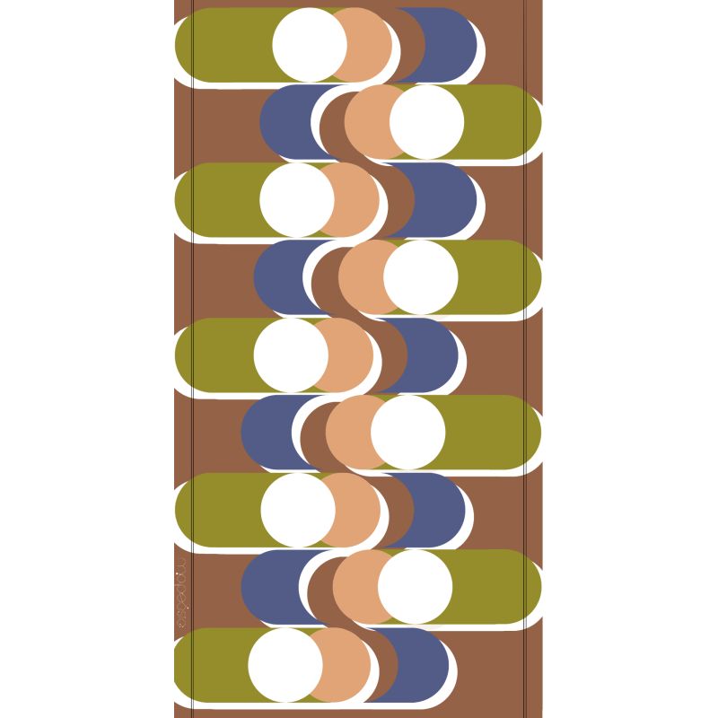 301 - Drap De PlageCorolle Caramel Lot De 2