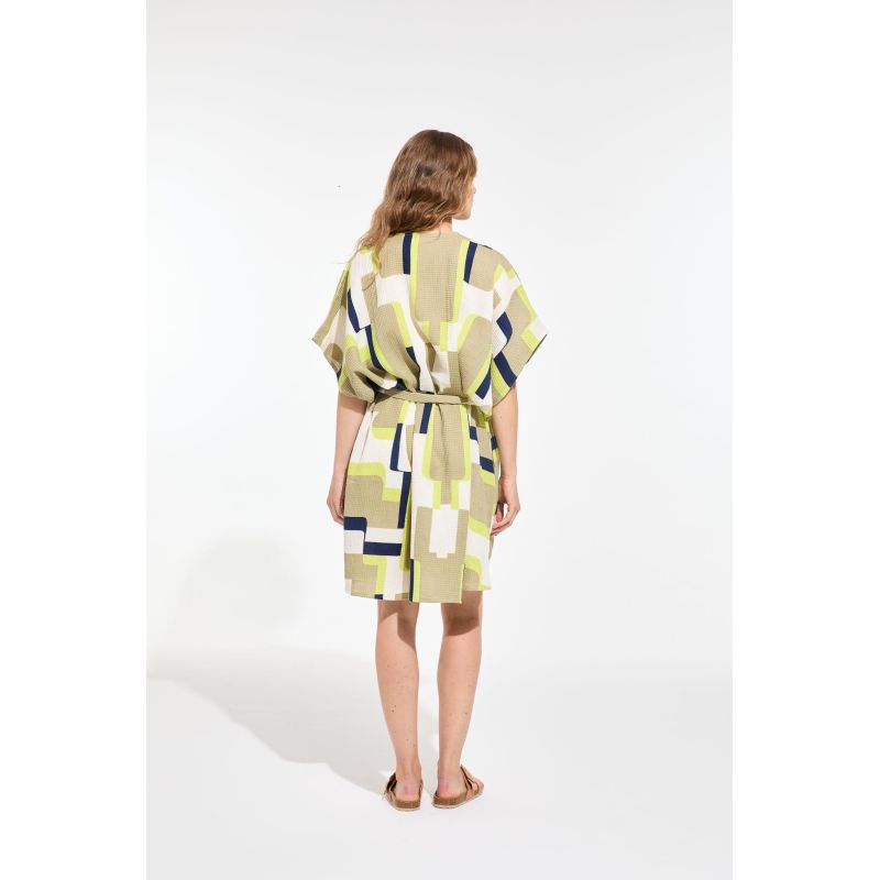 200 - Kimono Dylan Arum Lime Lot De 2