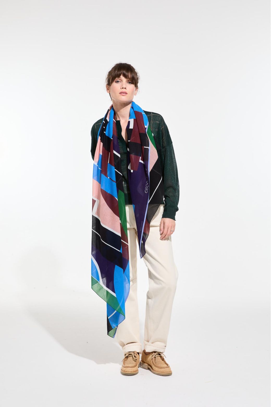 A - TealLe Bal Scarf Pack Of 2