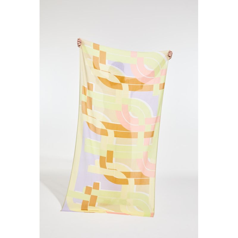 A - FoulardLe Bal Citrine Lot De 2