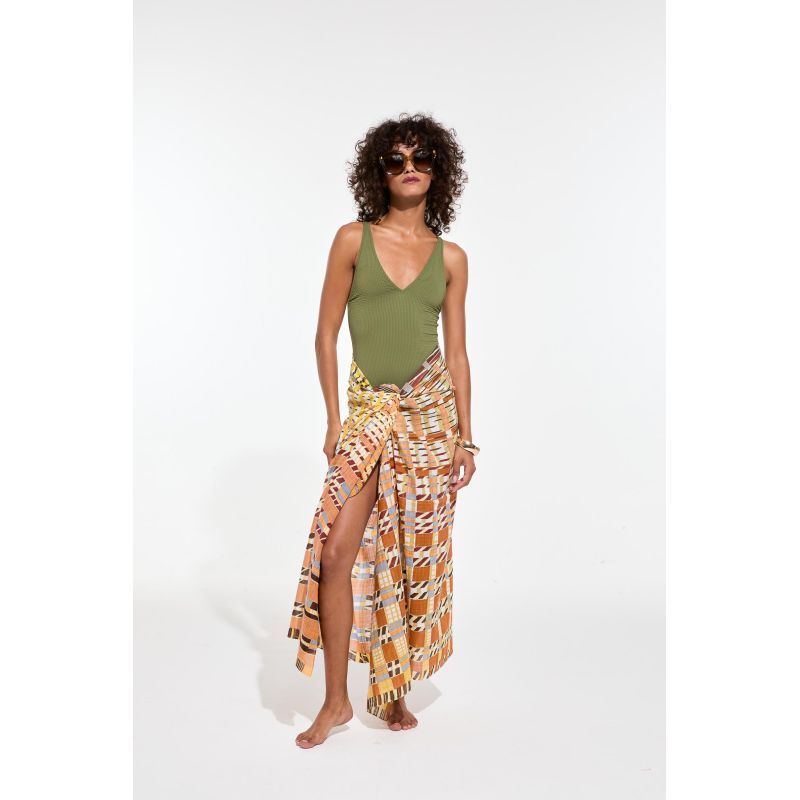 B - FoulardUtopie Ambre Lot De 2