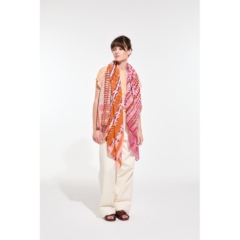 B - FoulardUtopie Passion Lot De 2