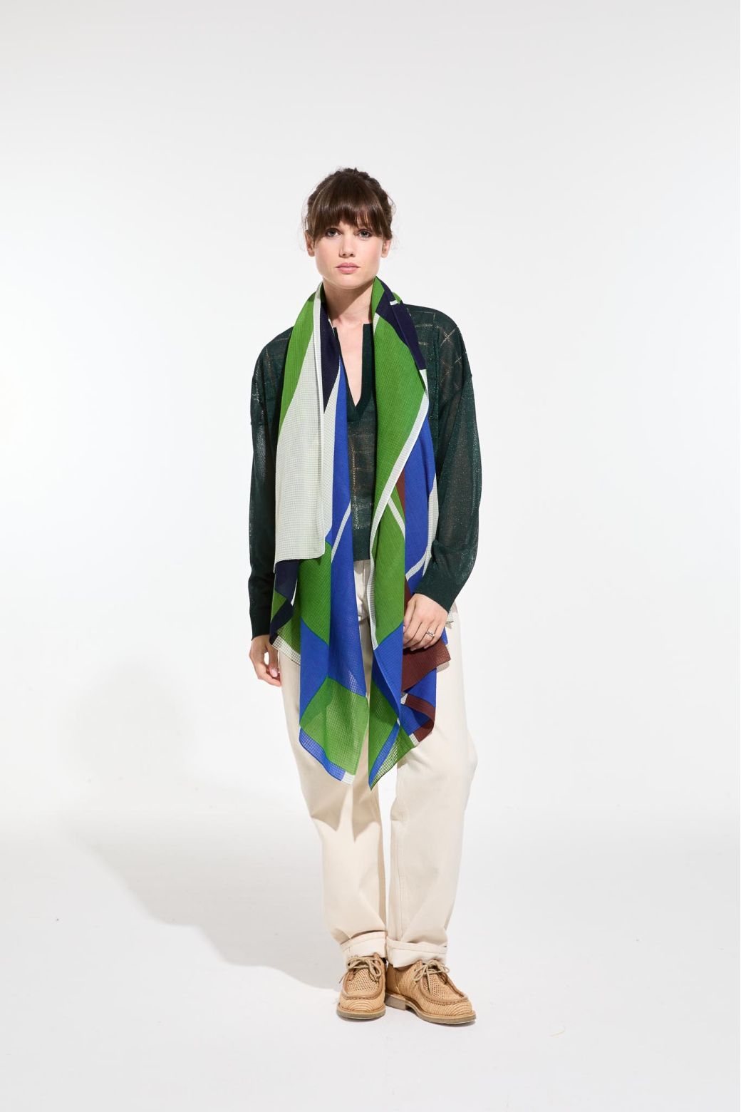 C - TealLiane Scarf Pack Of 2