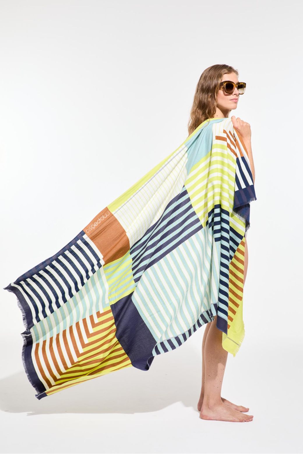 300 - LimeRiviera Beach Towel Pack Of 2