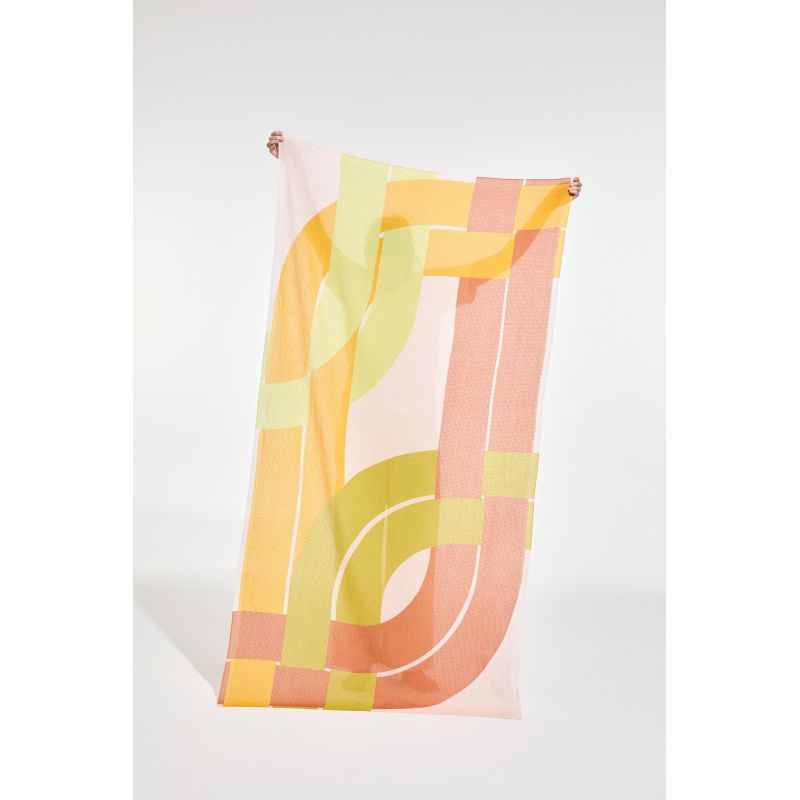 C - FoulardLiane Citrine Lot De 2