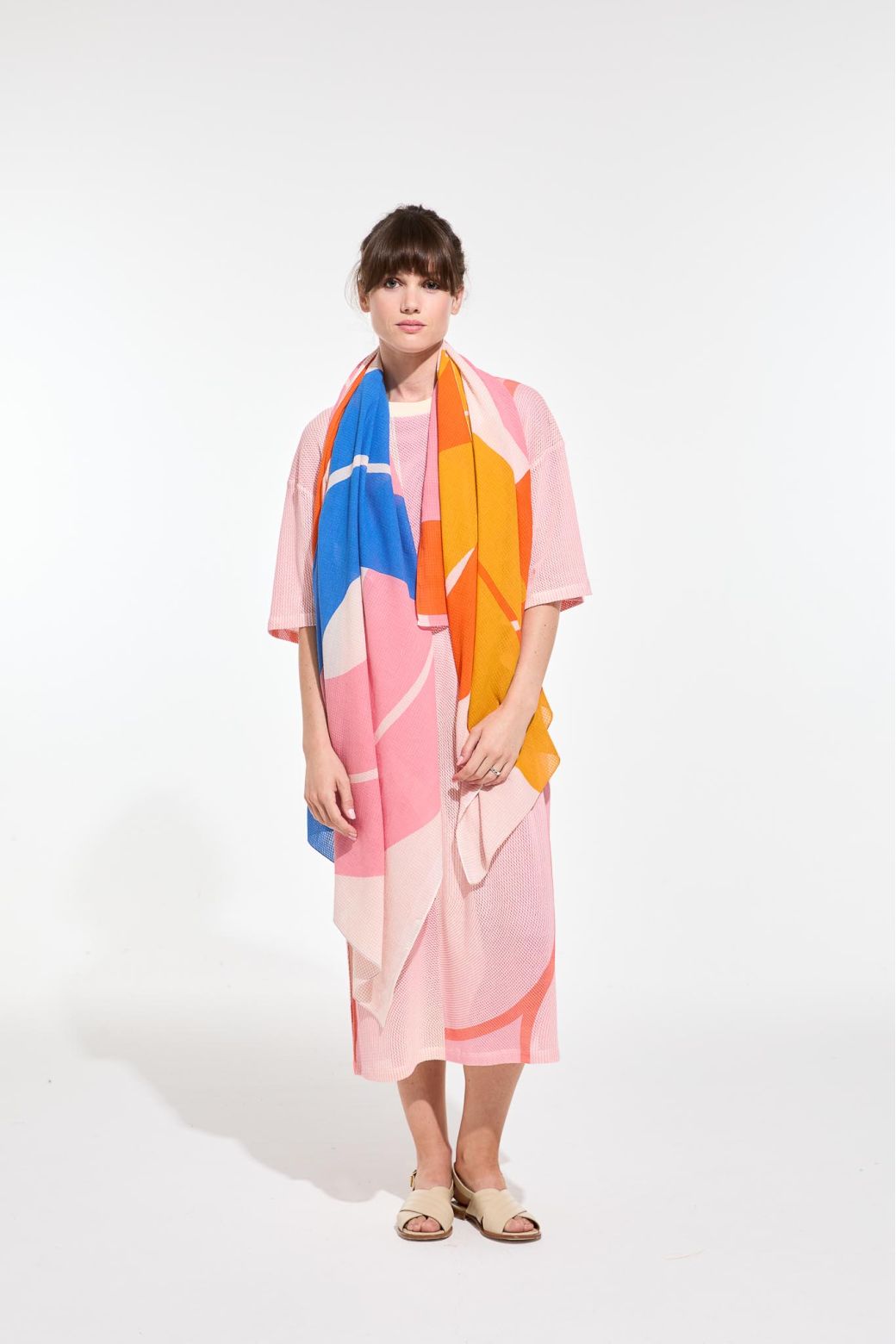 C - MulticolorLiane Scarf Pack Of 2