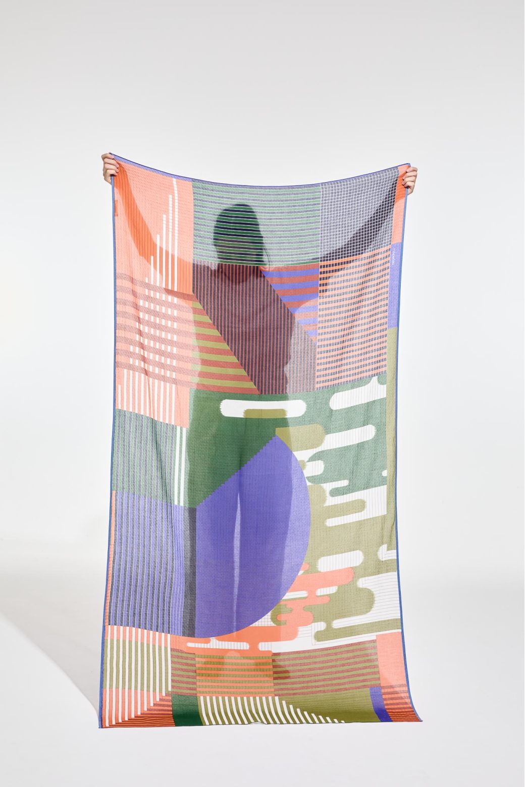 D - TealCascade Scarf Pack Of 2