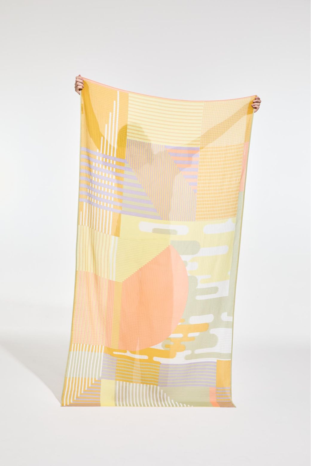 D - CitrineCascade Scarf Pack Of 2