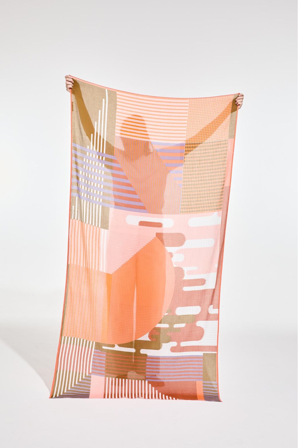 D - CoralCascade Scarf Pack Of 2