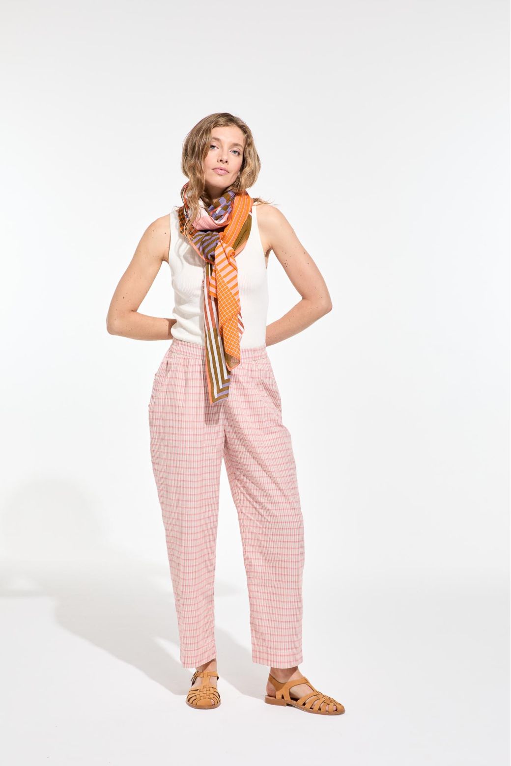 D - CoralCascade Scarf Pack Of 2
