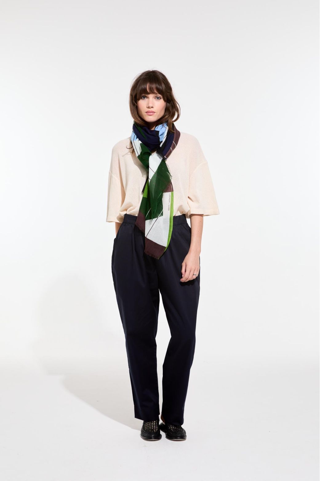 E - TealForma Scarf Pack Of 2
