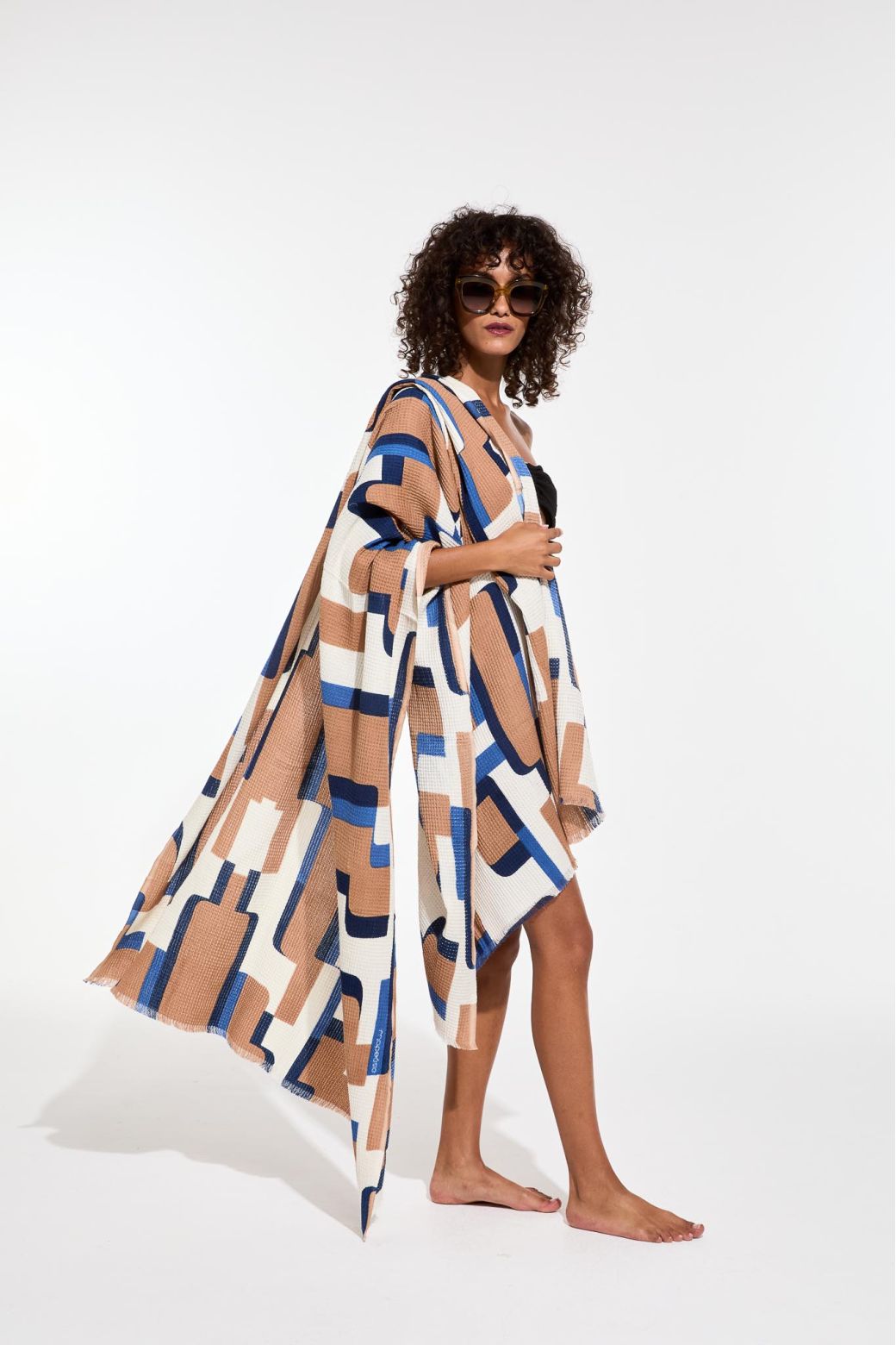 302 - BlueArum Beach Towel Pack Of 2