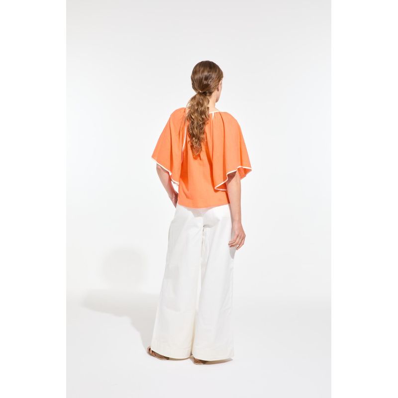 201 - Top Lita Zephyr Orange Lot De 2