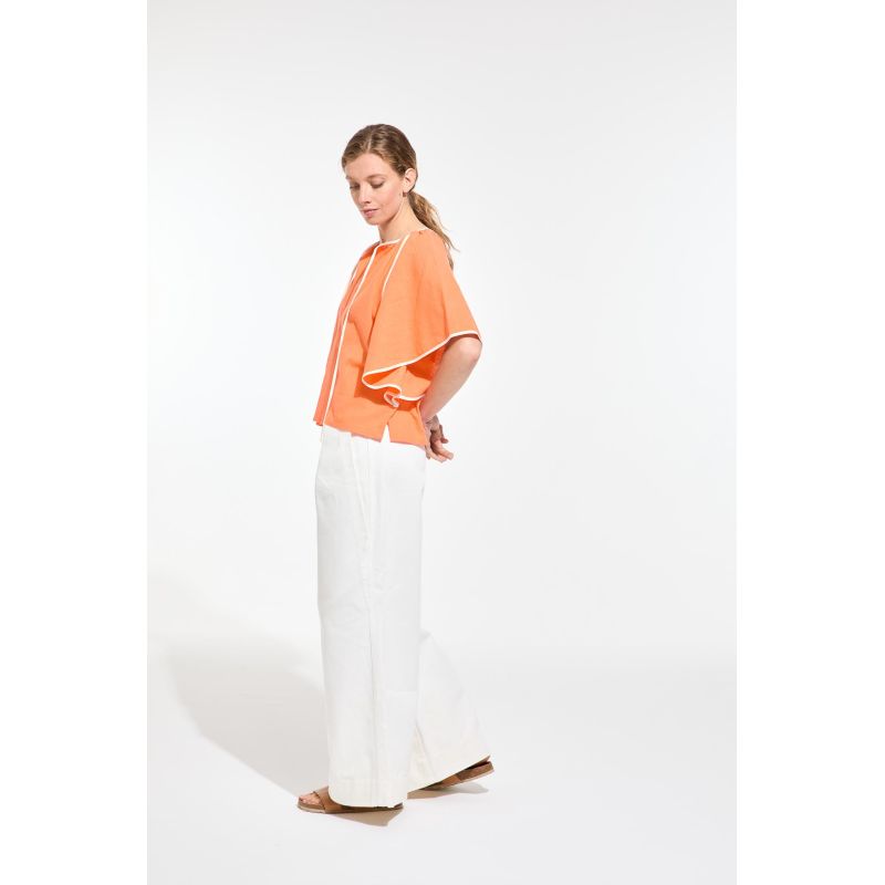 201 - Top Lita Zephyr Orange Lot De 2