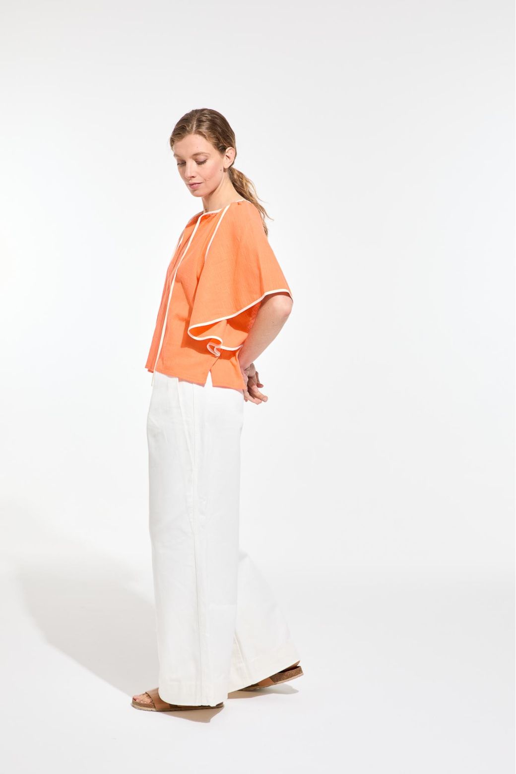 201 - Orange Lita Zephyr Top Pack Of 2