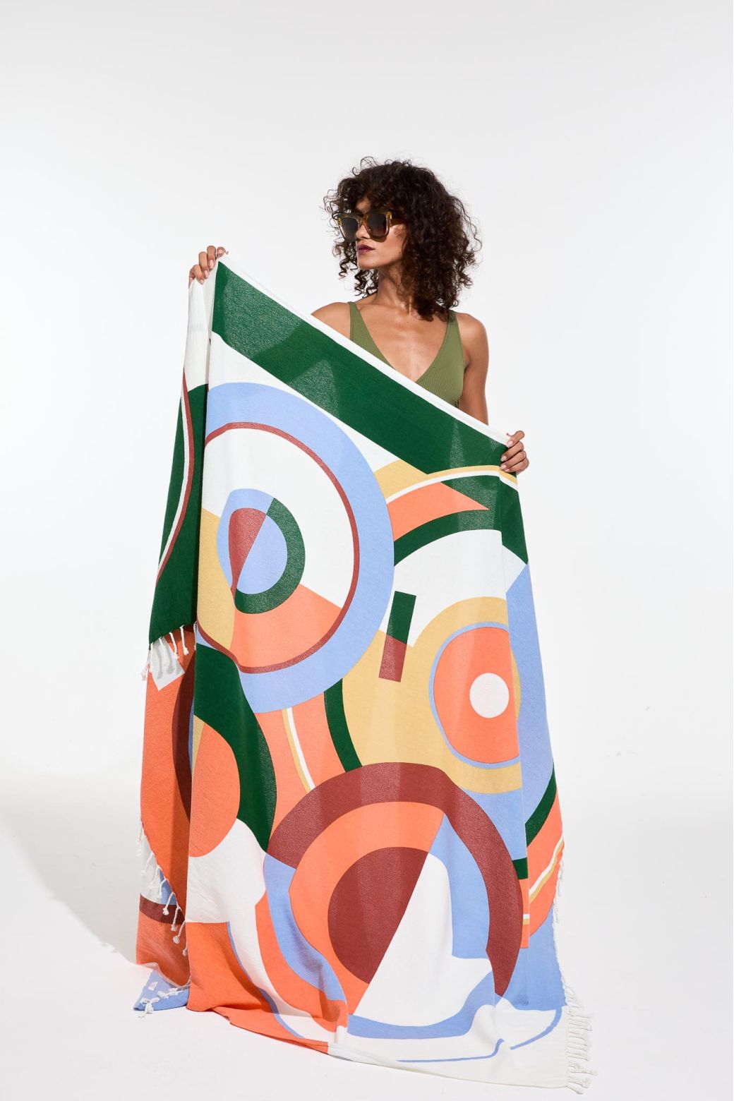 303 - Coral CloudReve Ta Poesie Beach Towel Pack Of 2