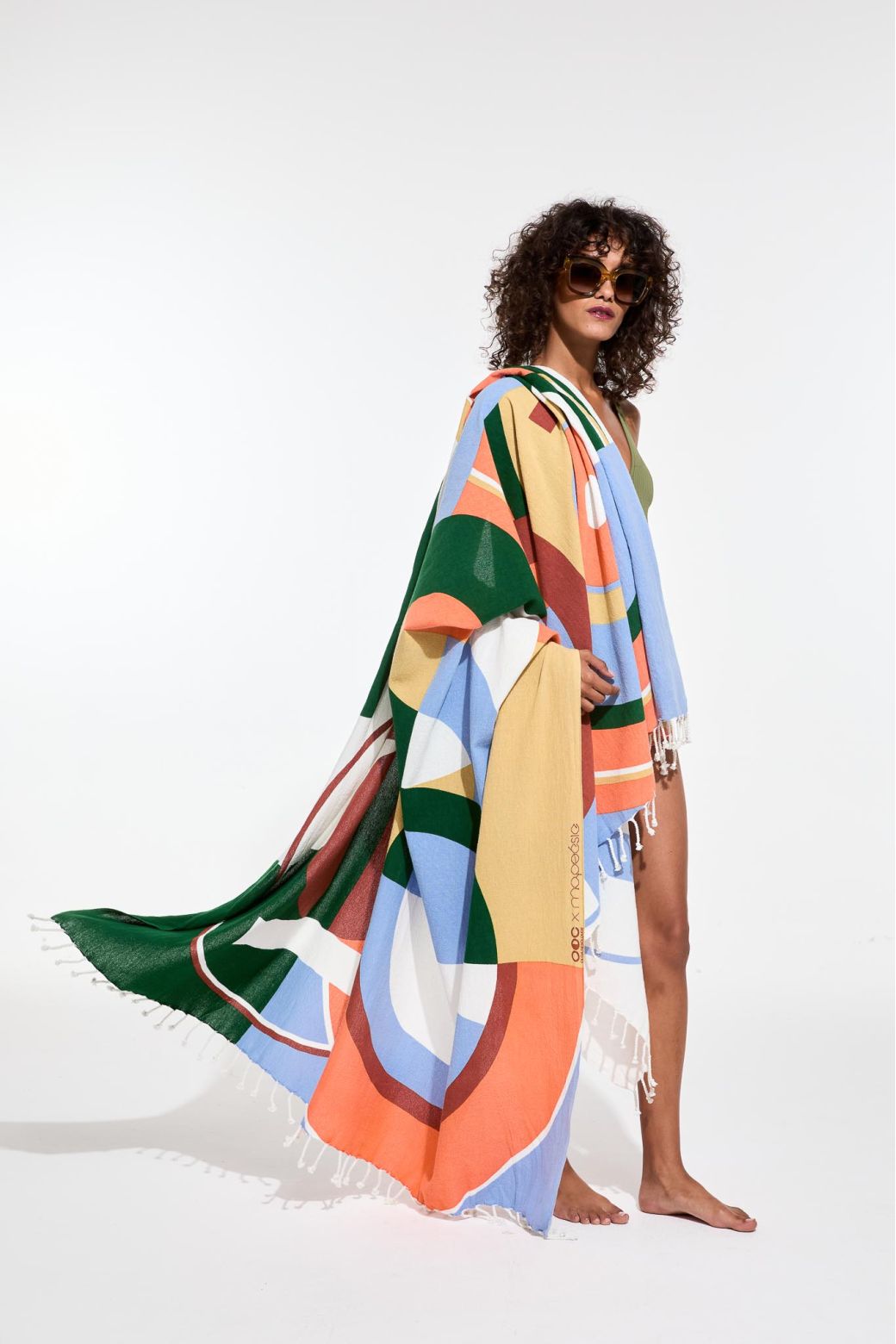 303 - Coral CloudReve Ta Poesie Beach Towel Pack Of 2