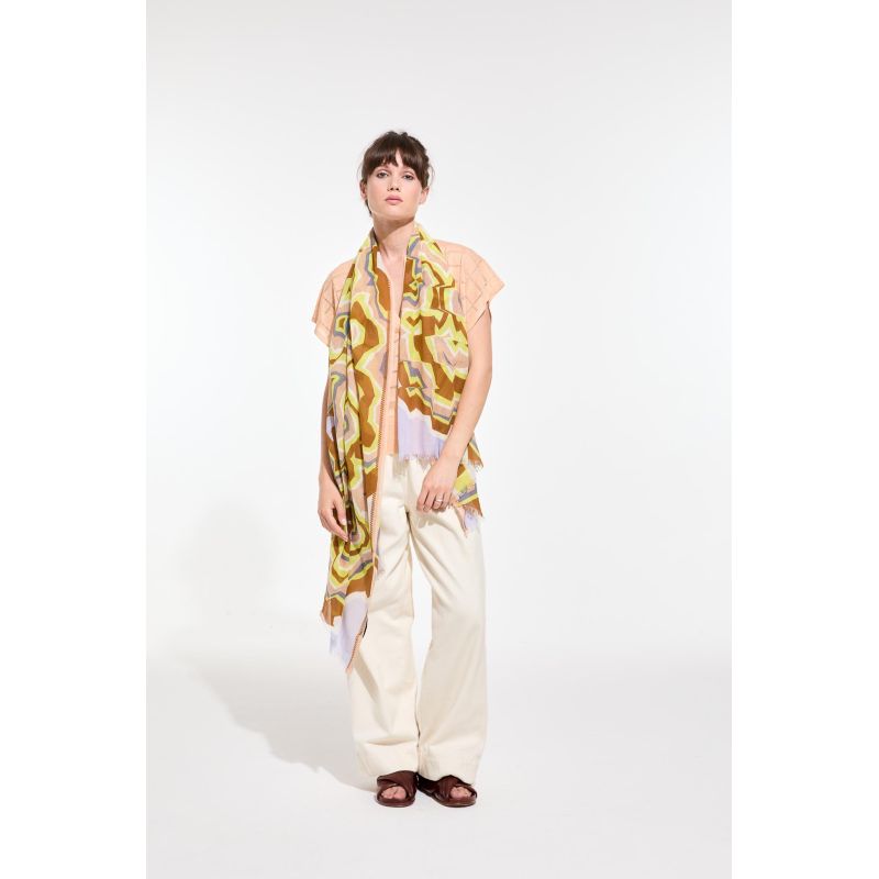 G - FoulardAgate Citrine Lot De 2