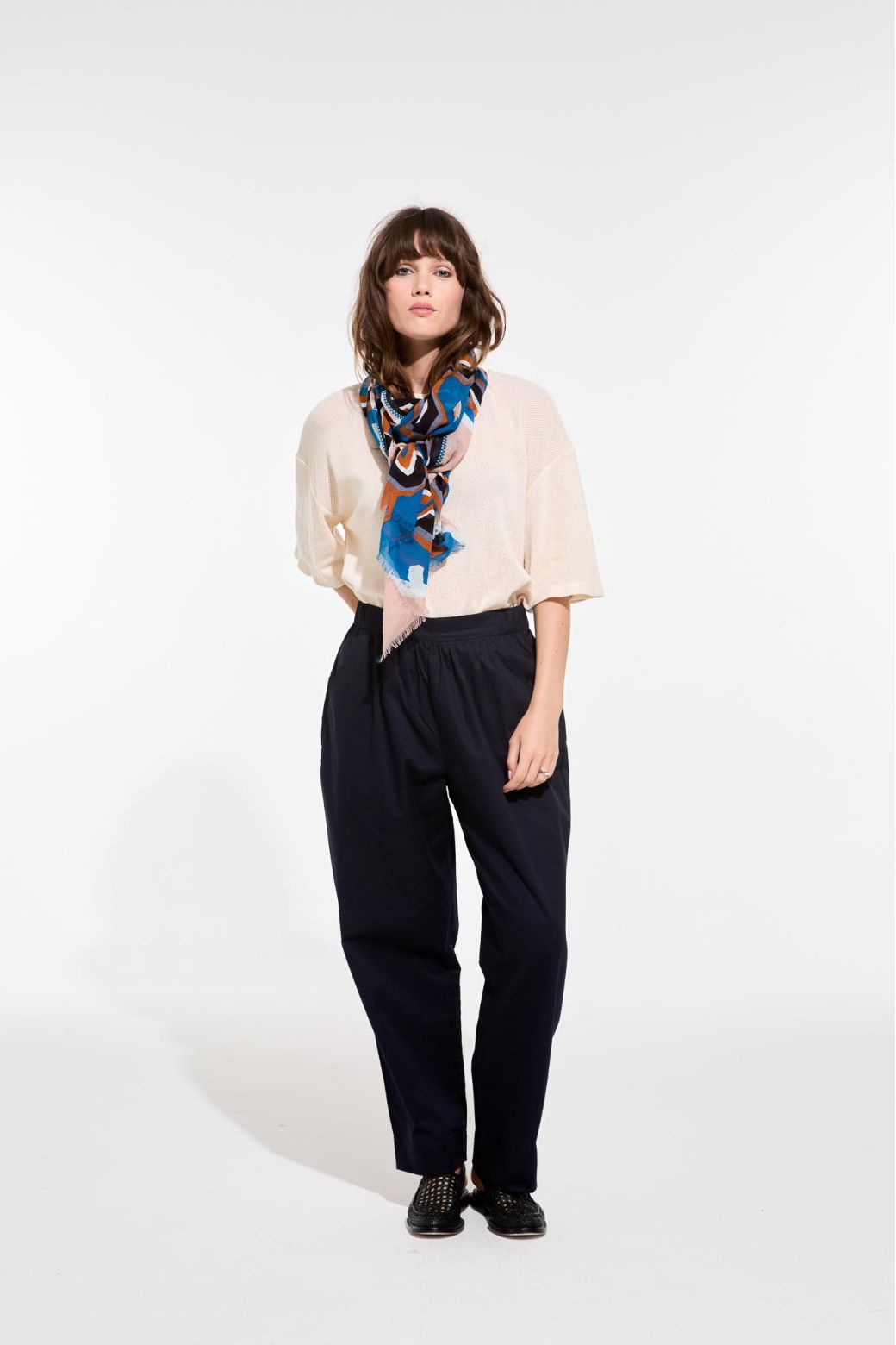 G - Blue GreyAgate Scarf Pack Of 2