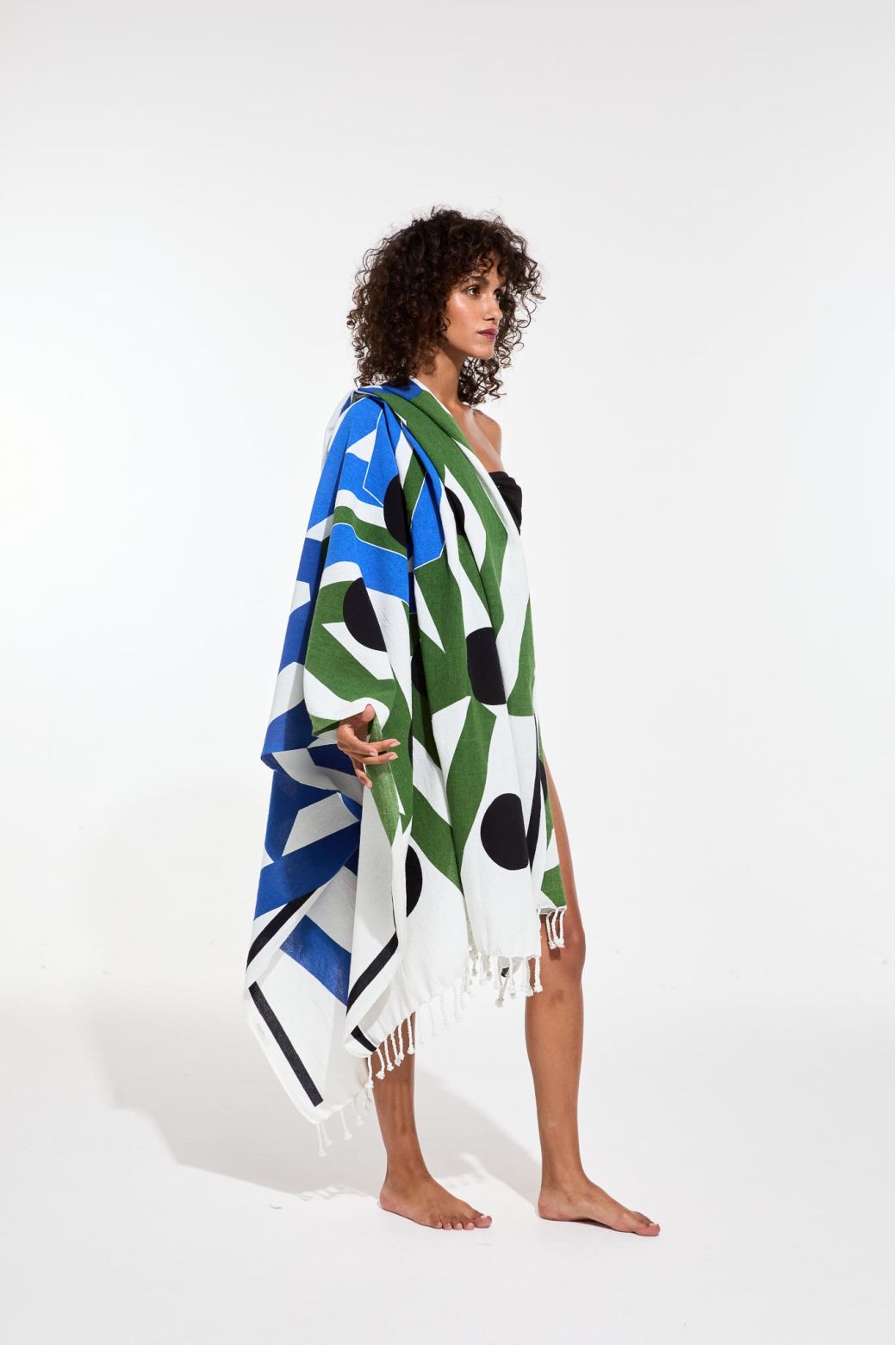 305 - BlueBloom Beach Towel Pack Of 2
