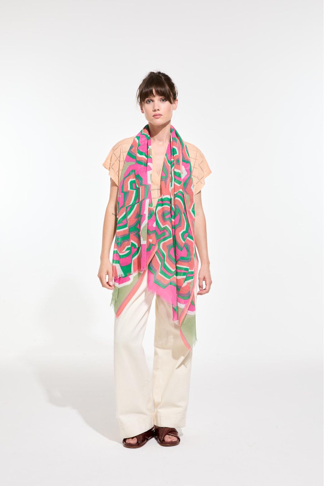 G - PinkAgate Scarf Pack Of 2
