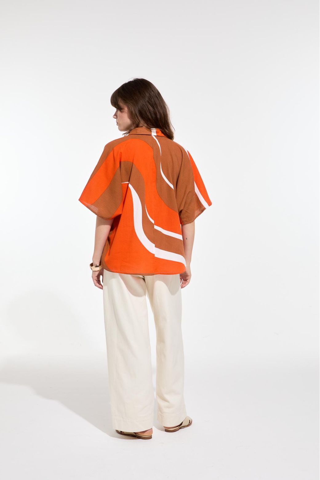 100 - Orange Nora Madone Shirt Pack Of 2